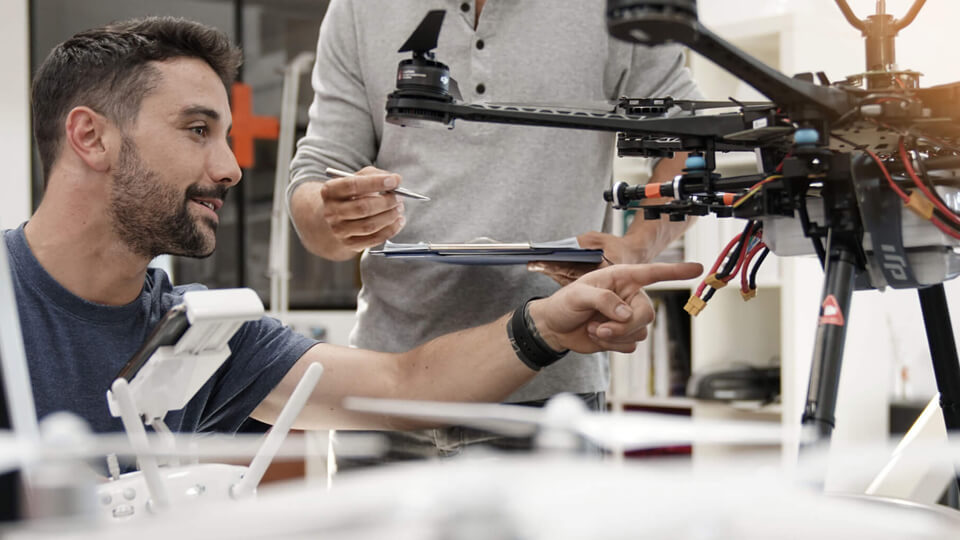 Commerciële drones op maat