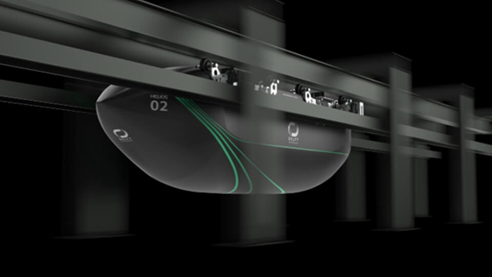 RapidCenter levert onderdelen aan Delft Hyperloop voor de HELIOS II