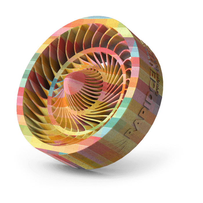 HR PA12 Full Color (nylon)Multi Jet Fusion (MJF)