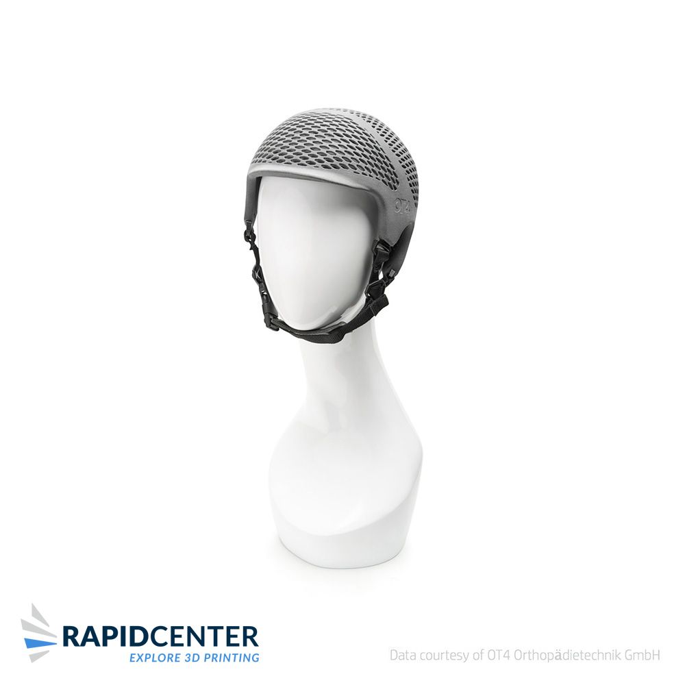 Beschermende helm voor gebruik bij craniectomie (ontsluiting) 