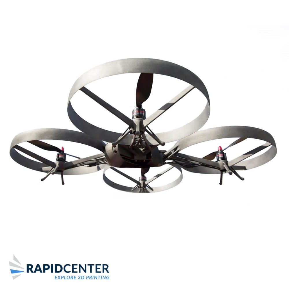 3D geprinte drone onderdelen