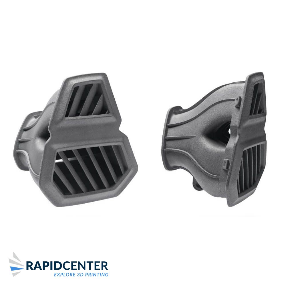 Door defroster vent